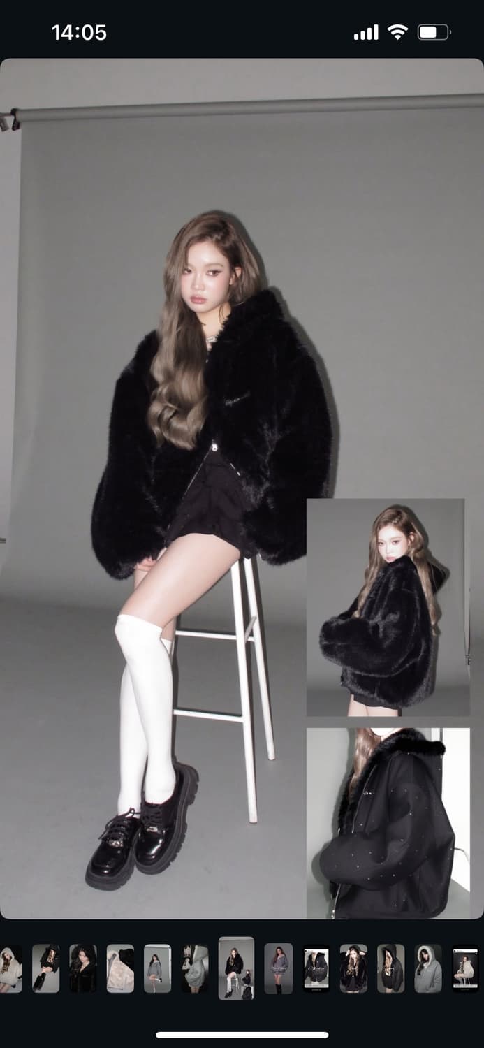 앤드왕 퍼자켓 상품이미지3