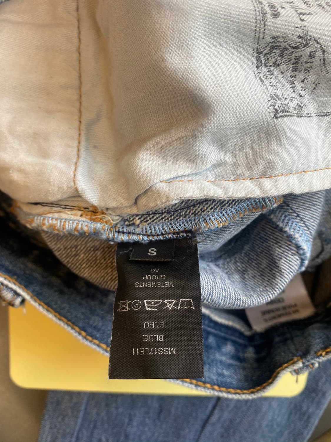 베트멍 리바이스 리워크 데님진 옴므 S 상품이미지8