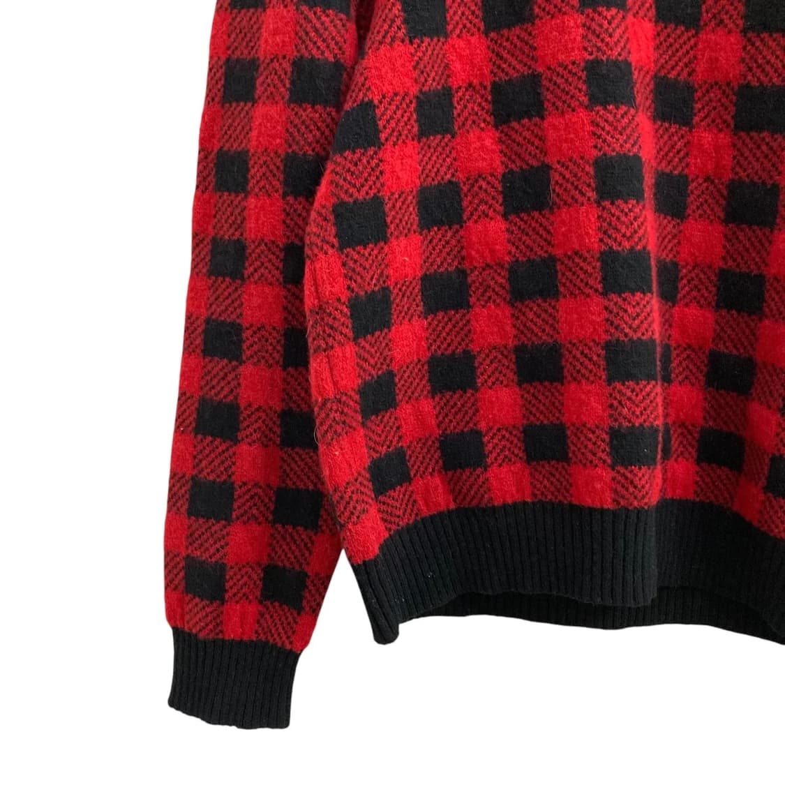 14FW Hedi Slimane Buffalo Check Sweater 상품이미지4