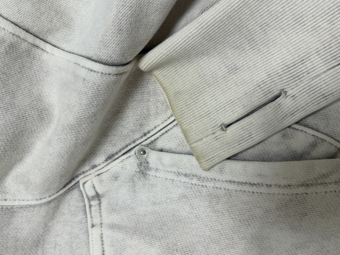 미스치프 빅포켓 후디 핑크그레이 상품이미지10