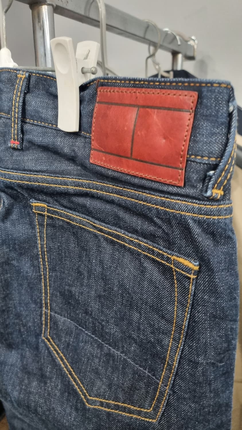 타미 콘밀데님 셀비지 슬림스트레이트 청바지 33~34size 컨디션9 상품이미지6