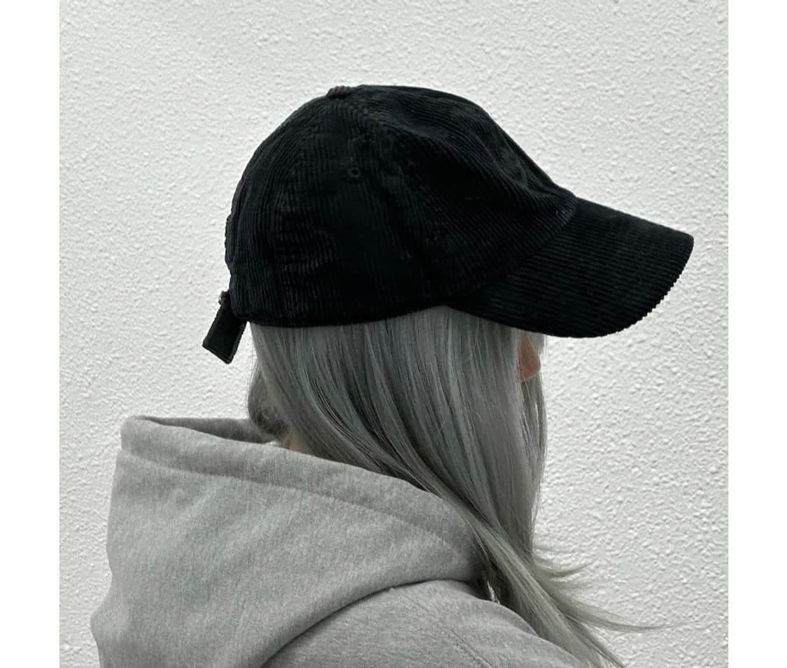 나이키 코듀로이 블랙 볼캡 상품이미지2