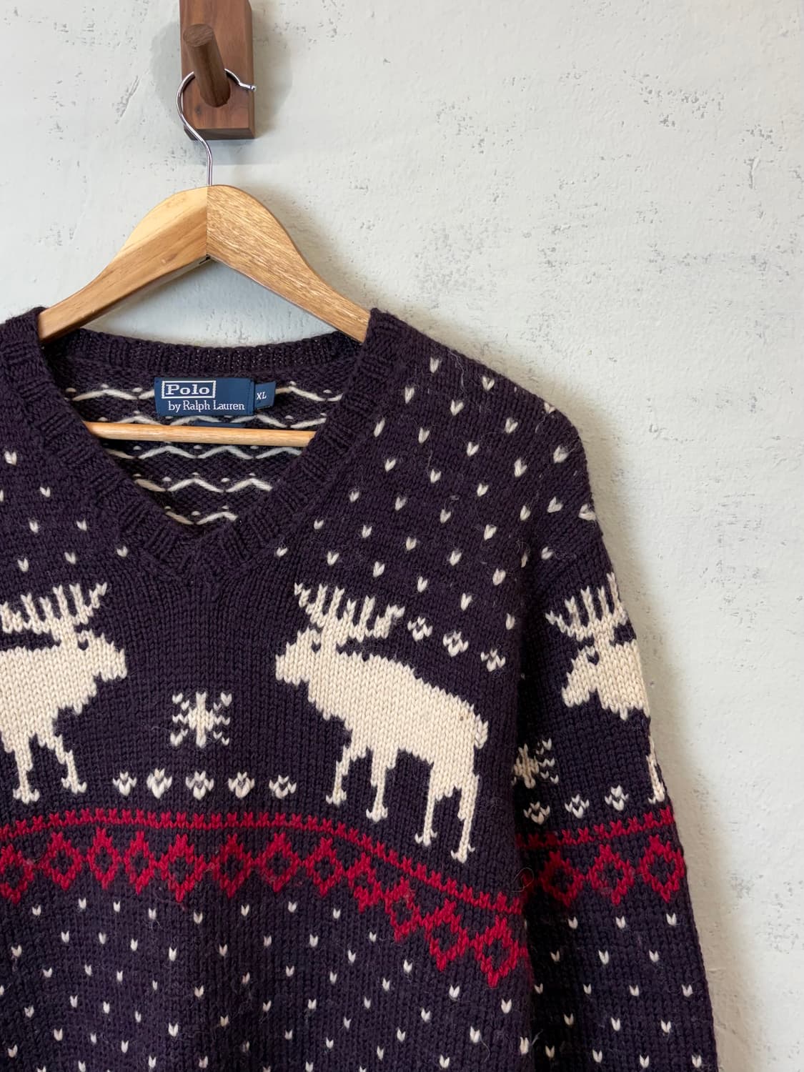 폴로랄프로렌 빈티지 노르딕패턴 울 니트 상품이미지3