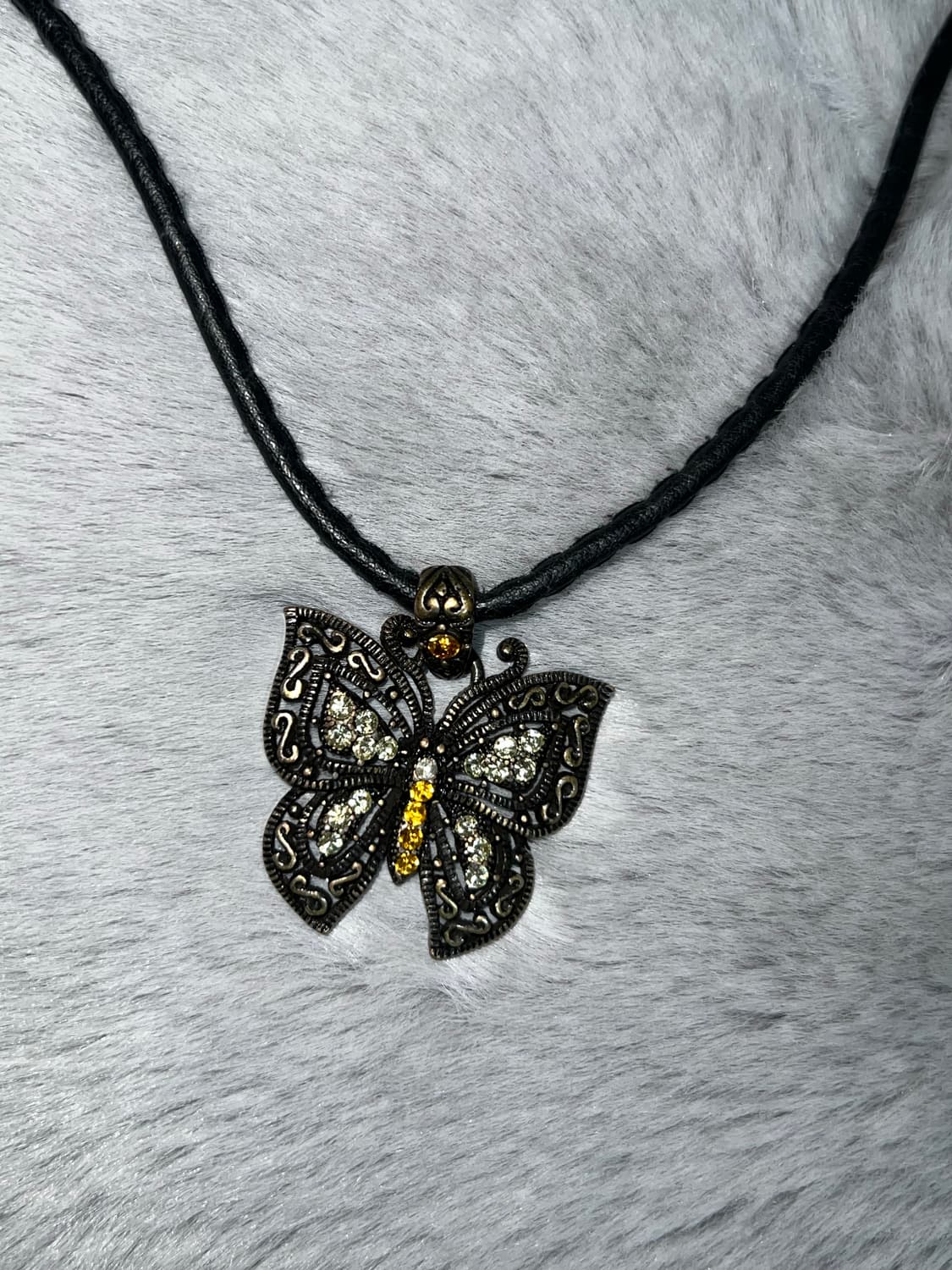 오리엔탈 페어리 나비 팬던트 빈티지 목걸이  상품이미지2