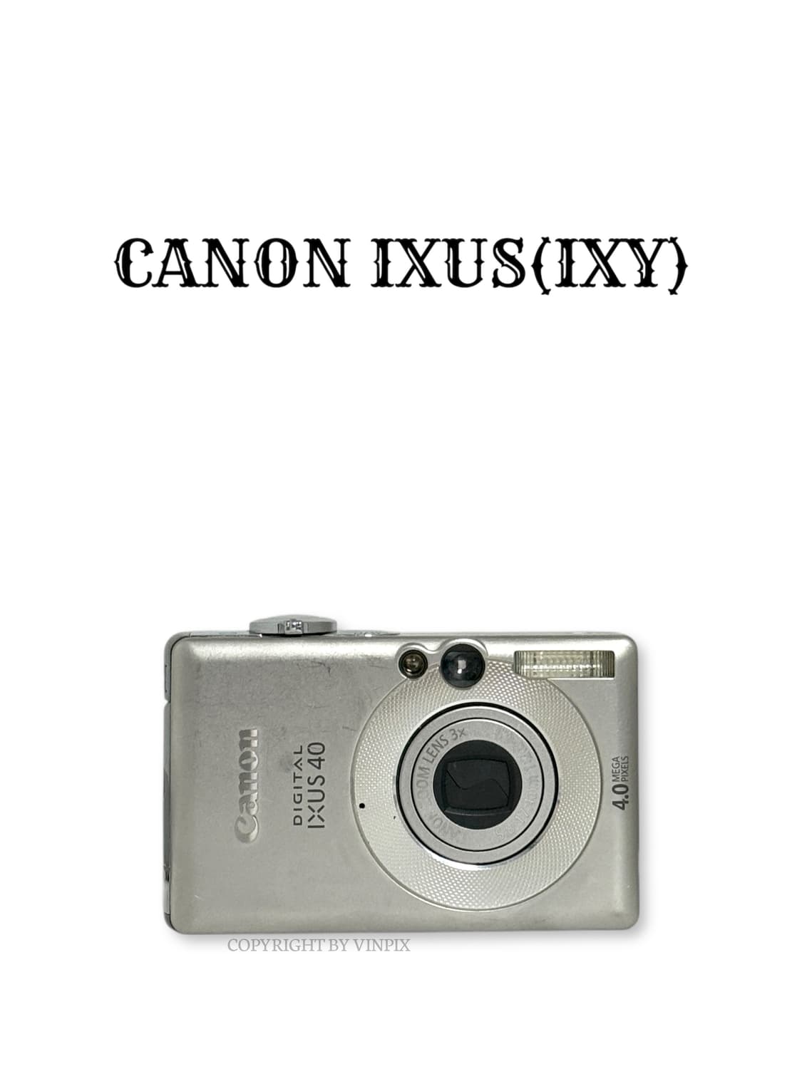 캐논 익서스 40(Canon ixus 40) 빈티지 디지털 카메라 디카 상품이미지1