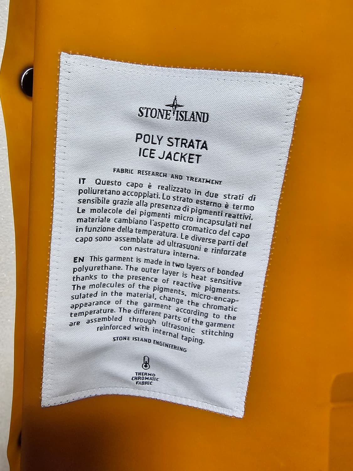 스톤아일랜드 스트라타 아이스 자켓 (새상품) 상품이미지5