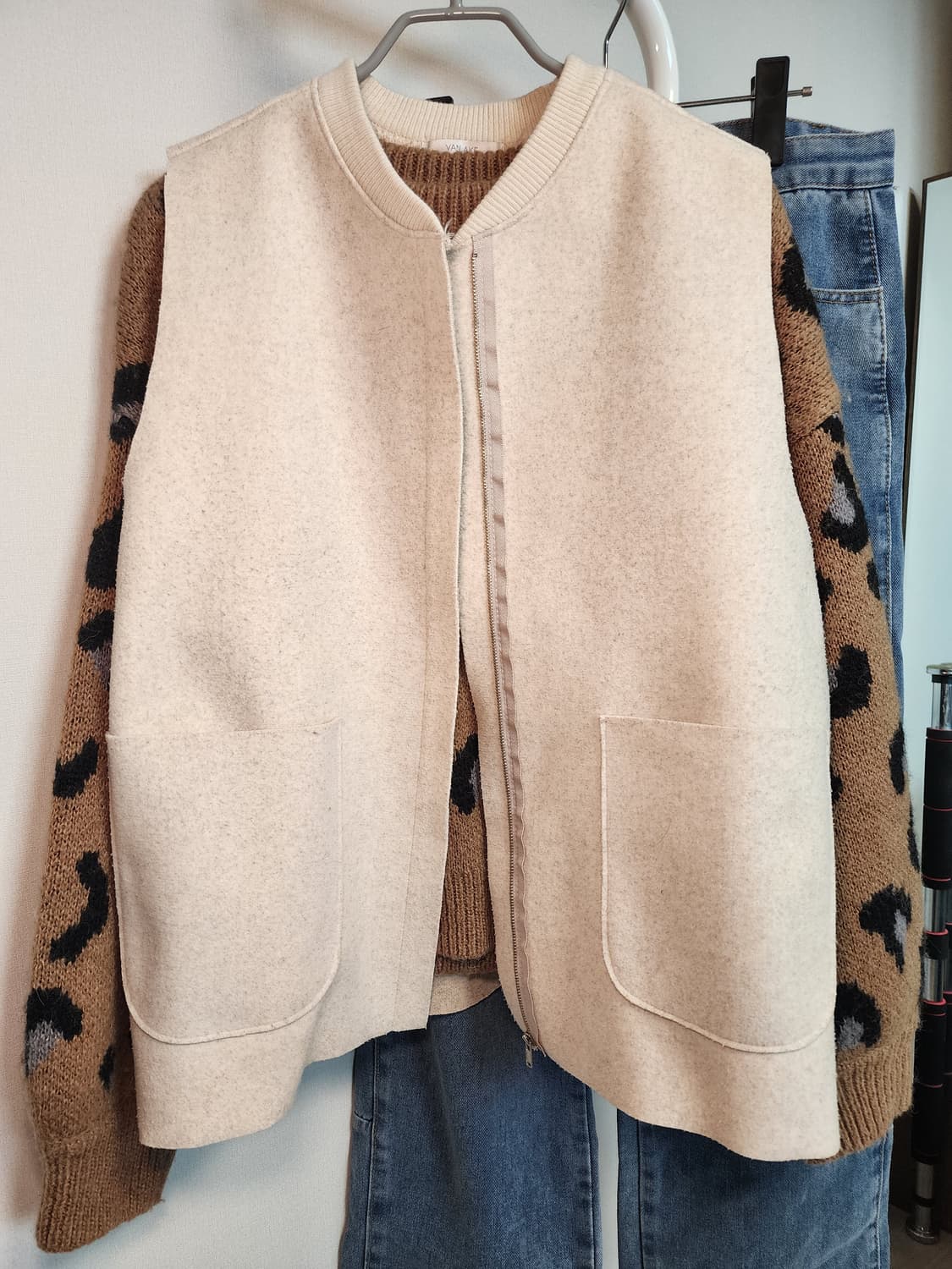 VAN AKE 여성 조끼 상품이미지1