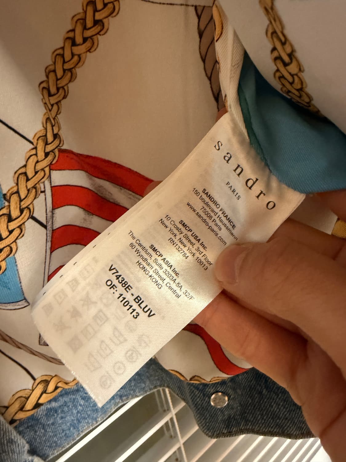 sandro 산드로 데님 자켓 상품이미지7