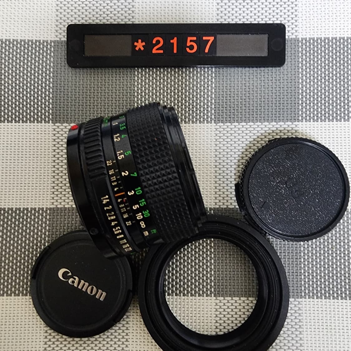 캐논 FD 마운트 50mm 1.4 단렌즈 상품이미지3