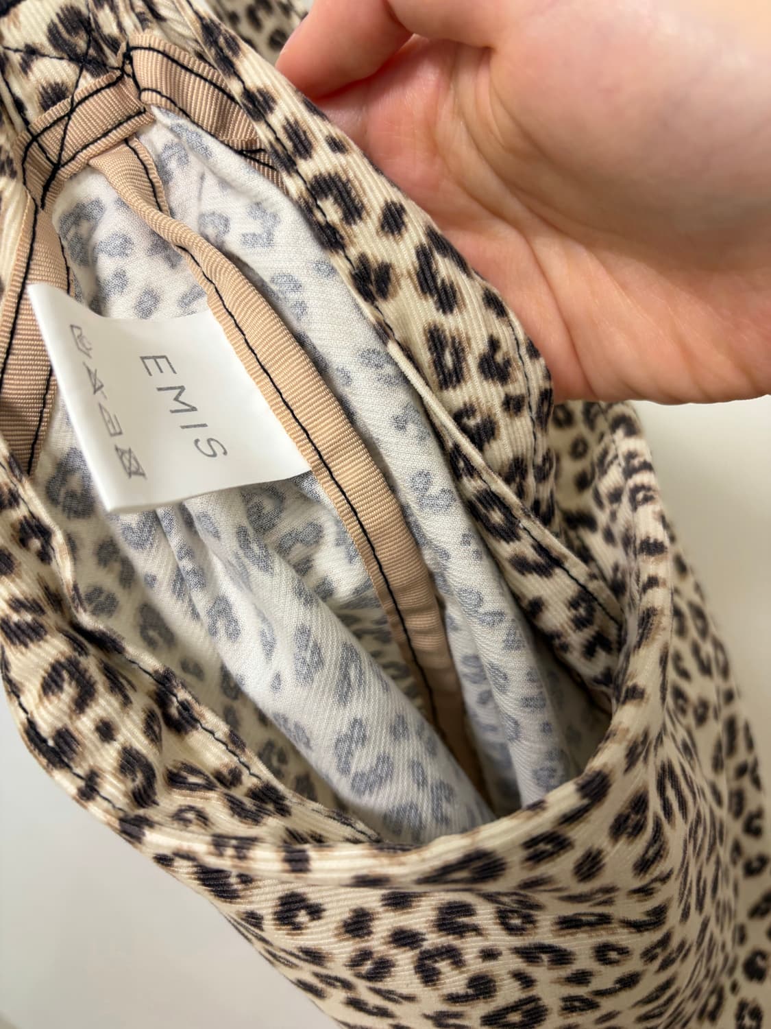 이미스 레오파드 에코백 상품이미지2