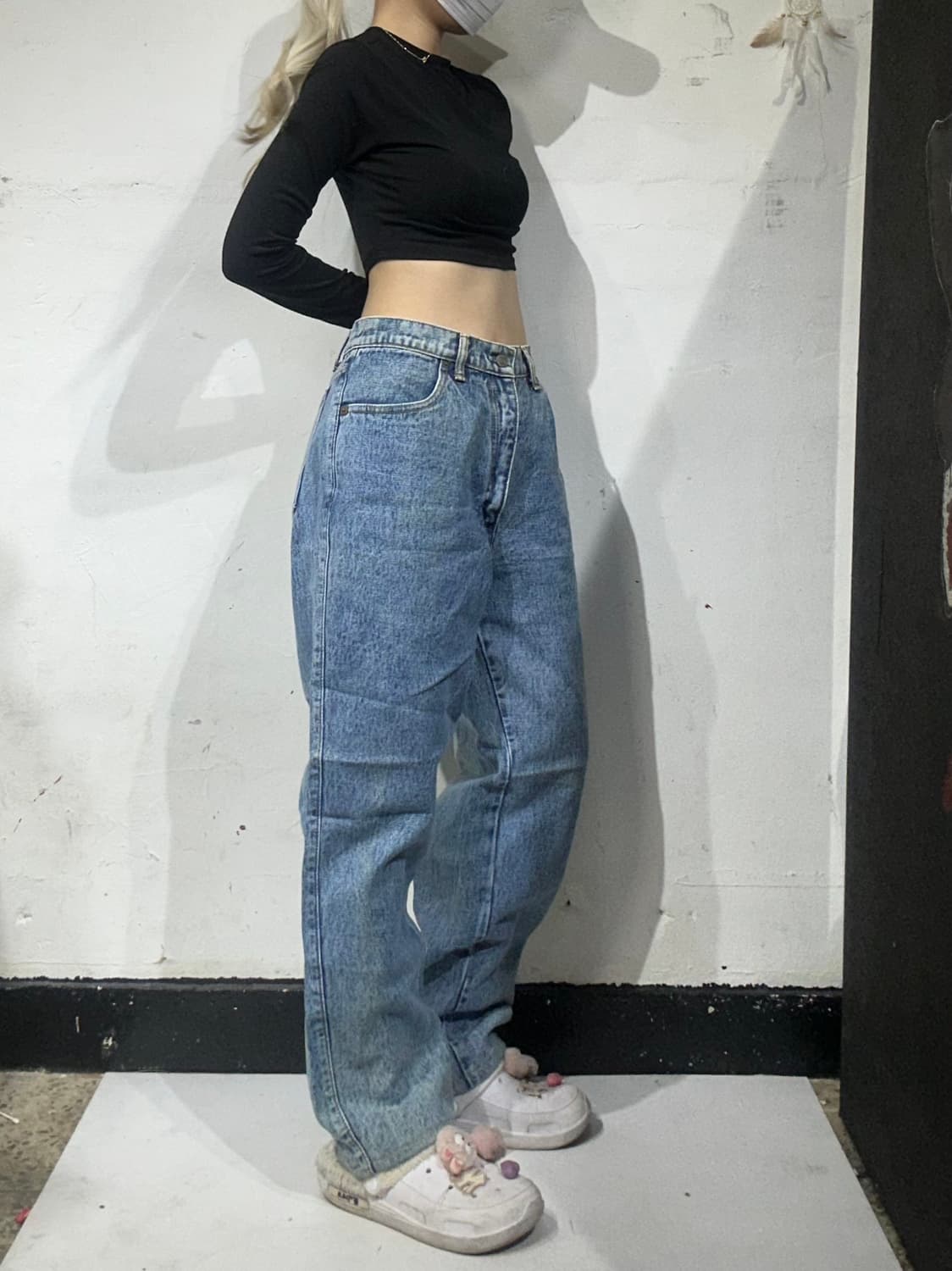 빅 존 연청 와이드 데님 팬츠  상품이미지1