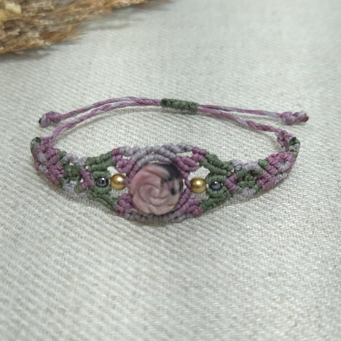 비밀의 숲 속 장미 팔찌 상품이미지1