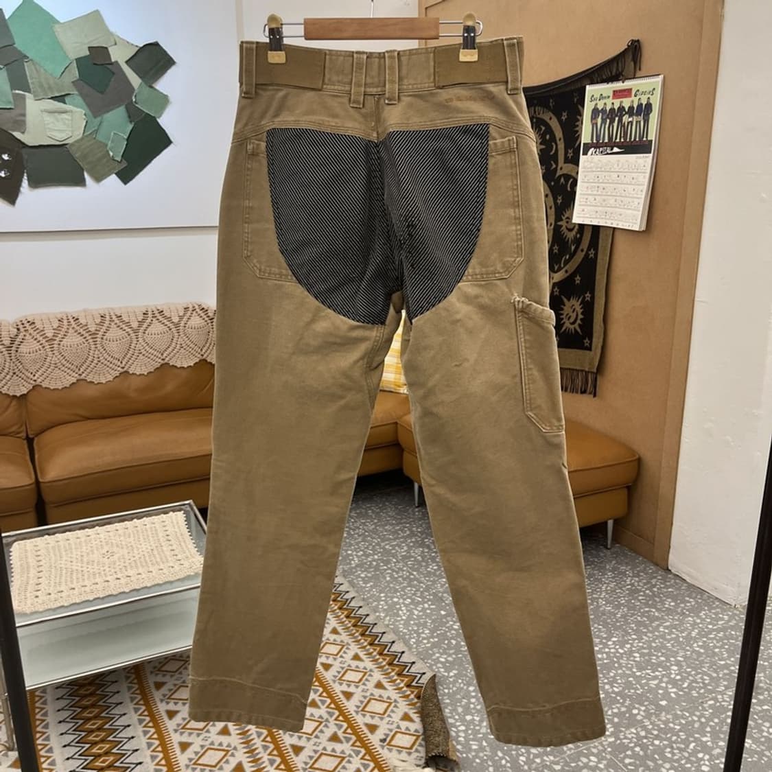 오클리 스트릿 캐주얼 빈티지 펑크 패치워크 바지 28인치 C10963 상품이미지4