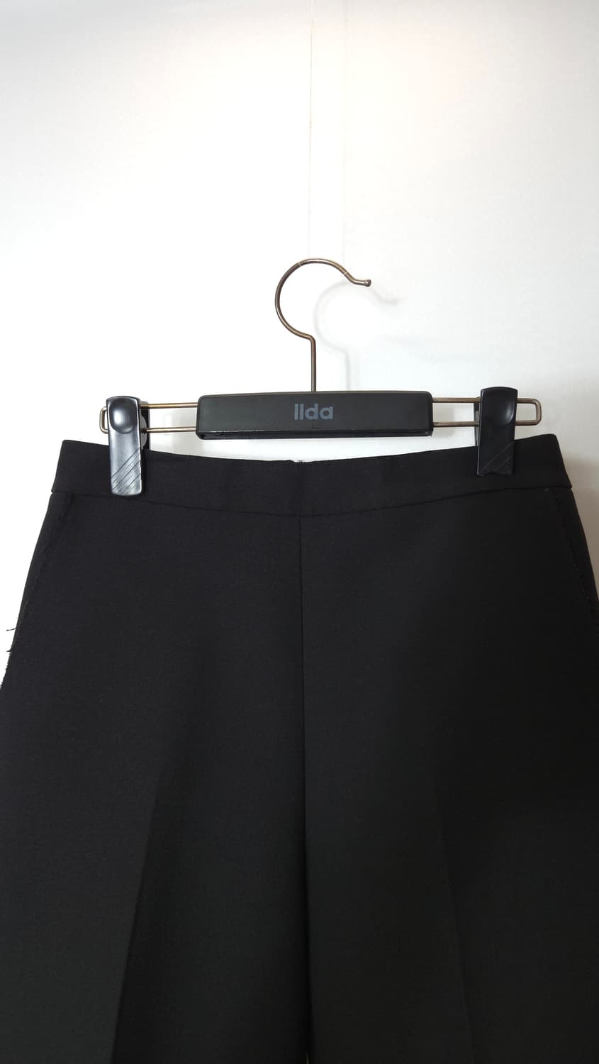 MSGM 엠에스지엠 블랙 와이드 프린지 카고 팬츠 40 사이즈 상품이미지2