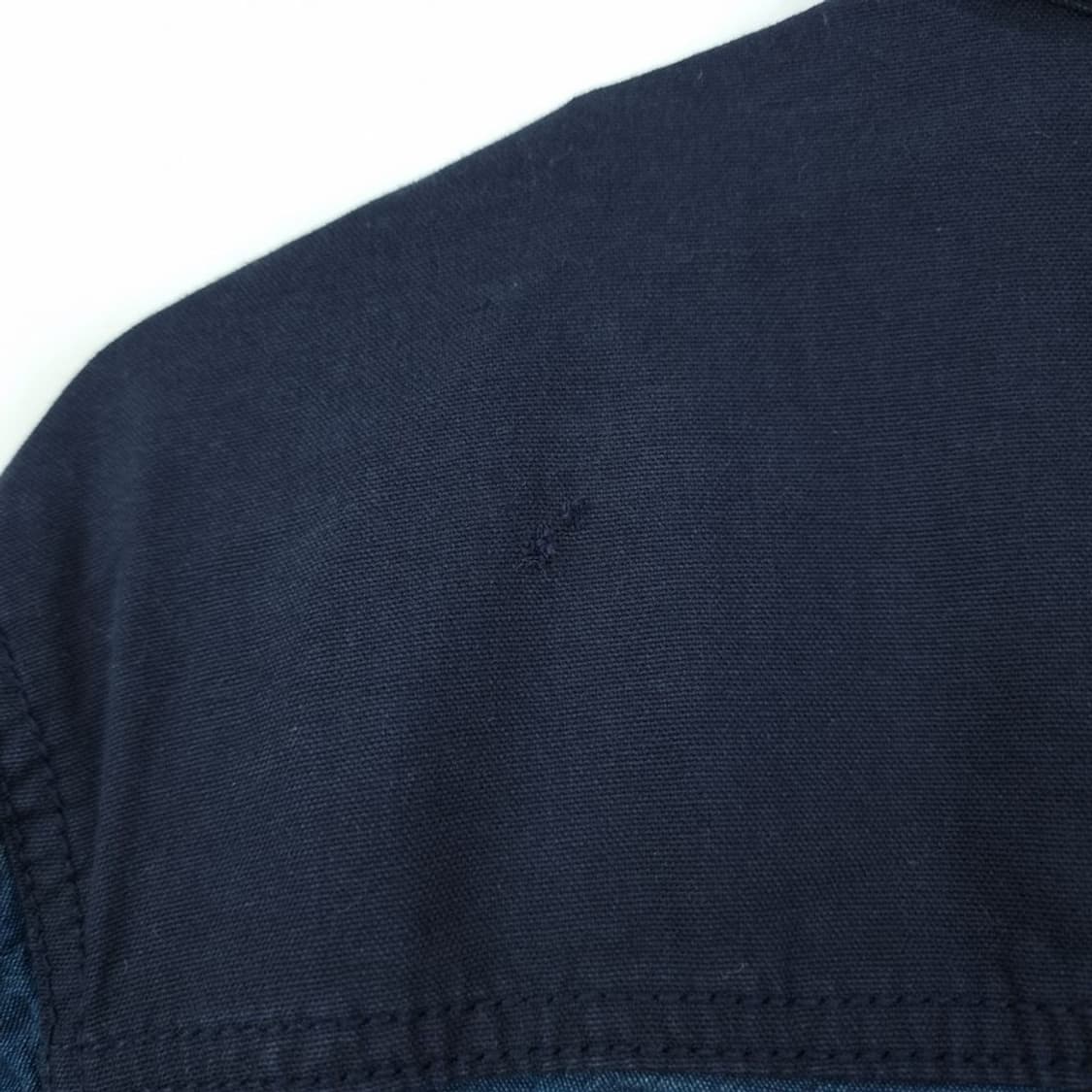 [버커루] 빈티지 워시드 밀리터리 셔츠 네이비 M19501 상품이미지10