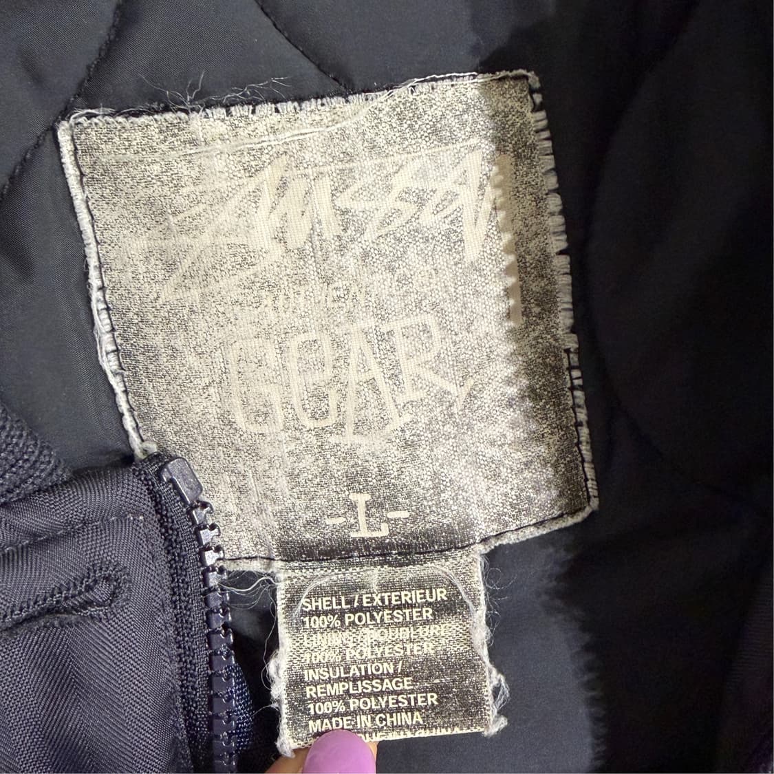 [L] Stussy 스투시 기어 MA-1 항공점퍼 상품이미지9