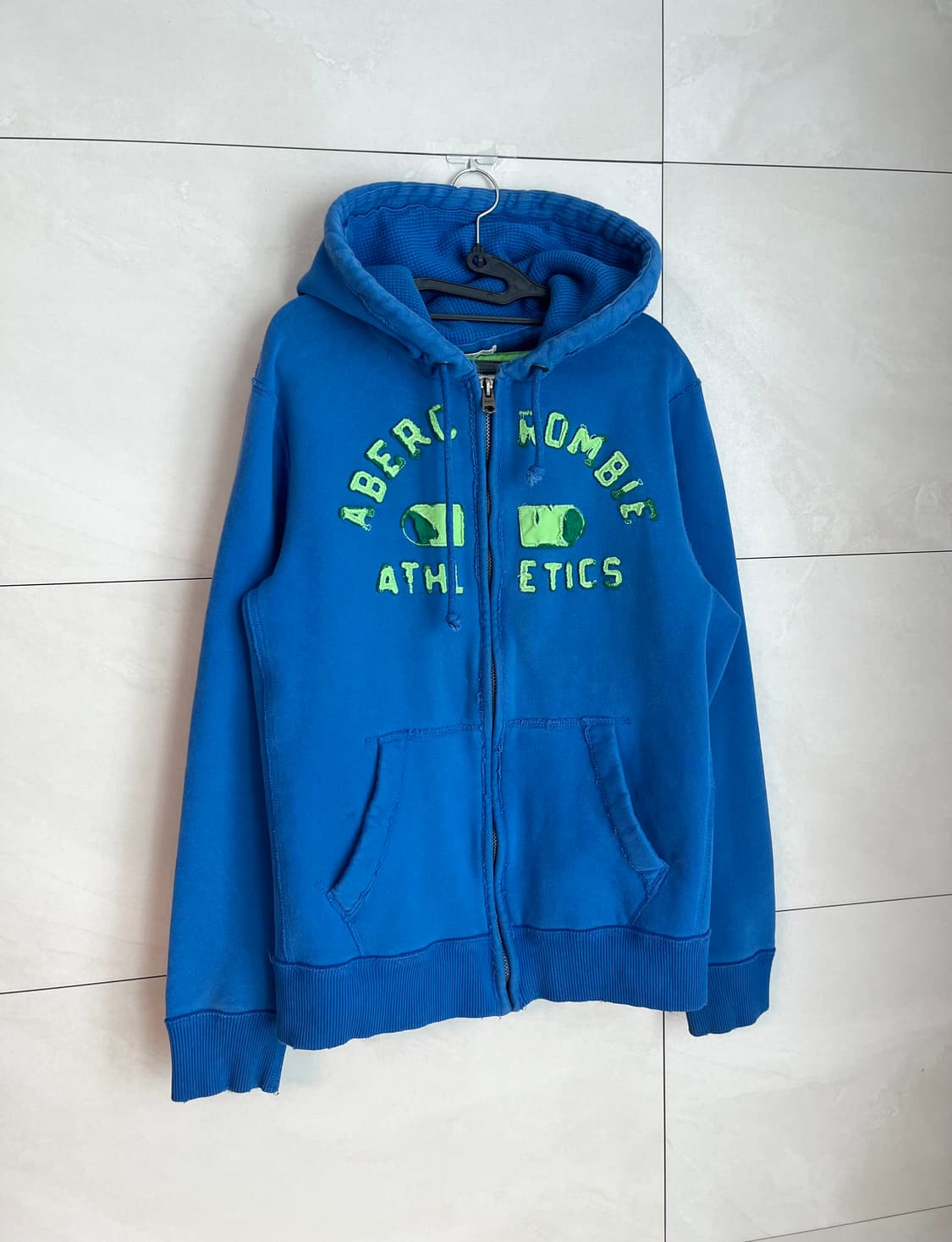 [XL] 아베크롬비 영파씨 선혜 스펠로고 후드집업 상품이미지3