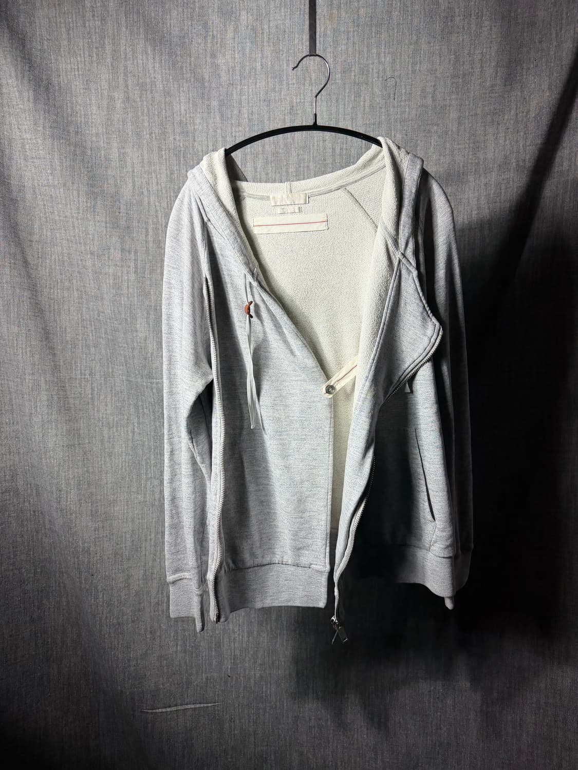 알렉산더 맥퀸 사선 비대칭 후드집업 상품이미지2