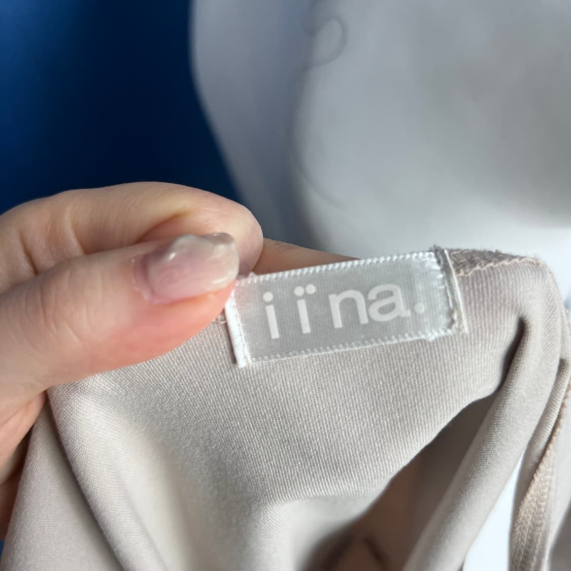 Iina V-RIB SLEEVELESS[SAND]  상품이미지4