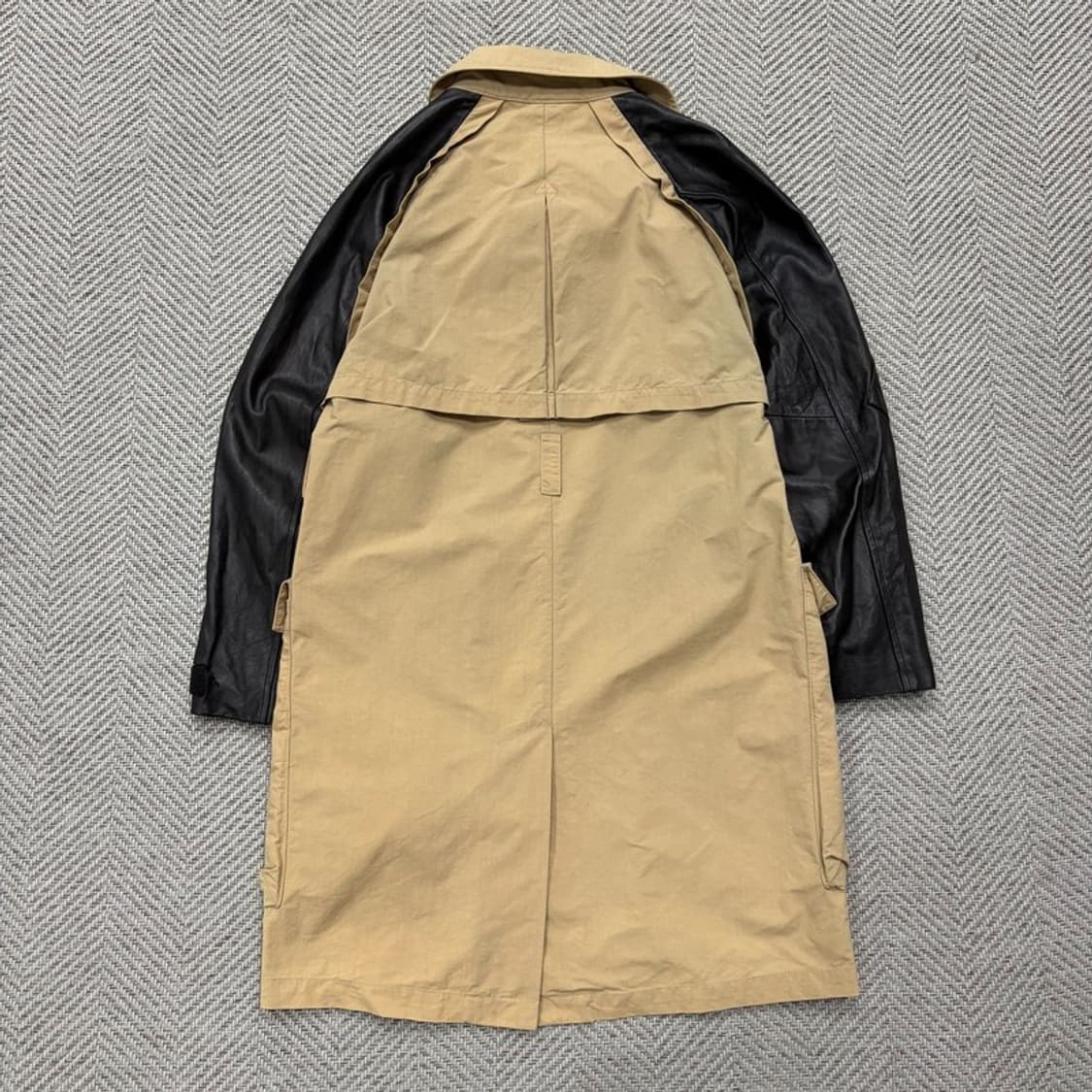 rag&bone 레더 슬리브 트렌치 코트 v1936 상품이미지2