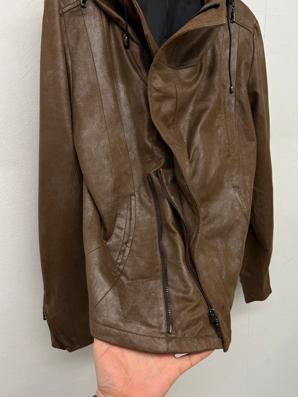 Semantic Design 세멘틱디자인 지퍼 디테일 자켓 상품이미지2