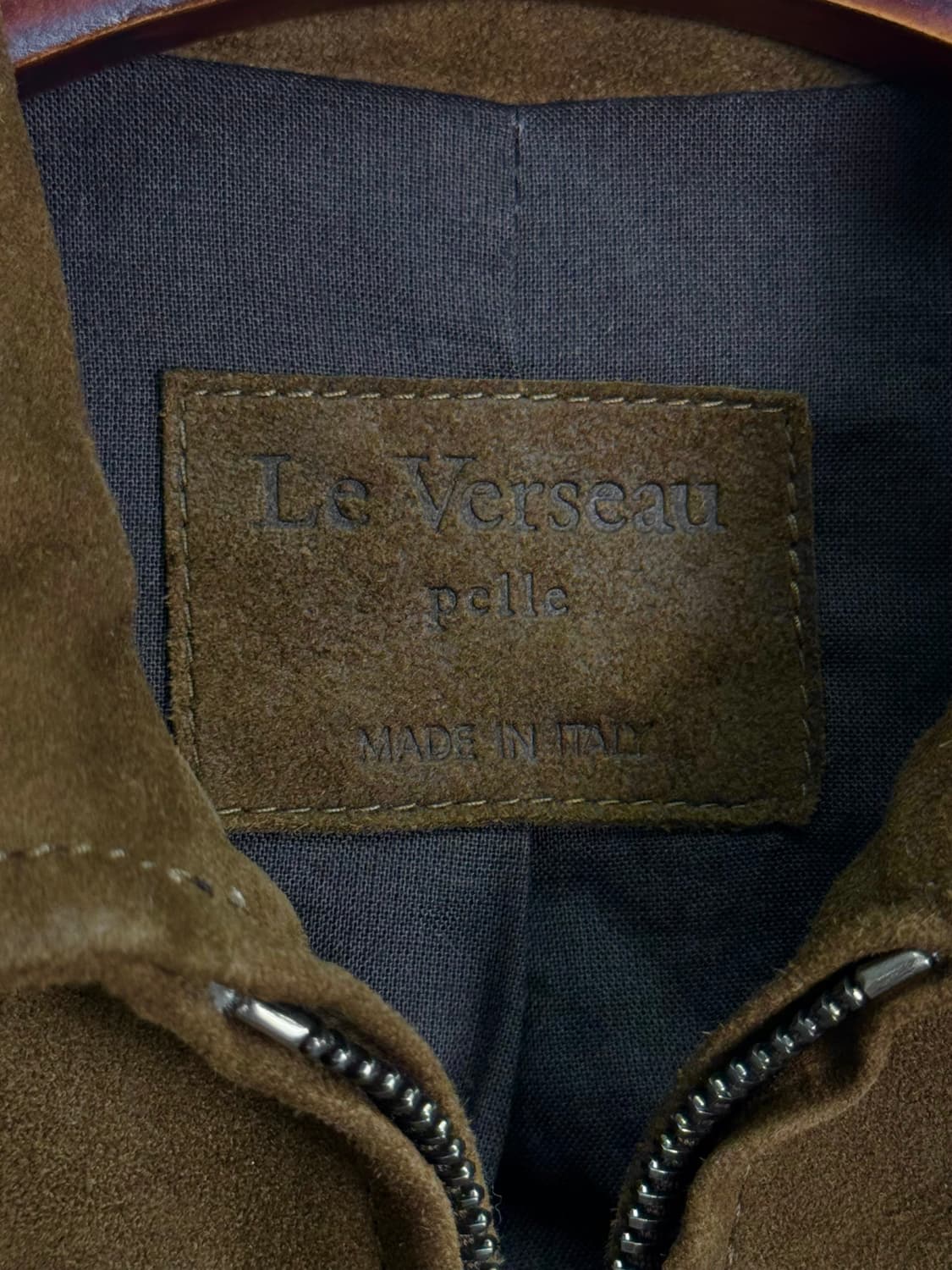 le verseau pelle 스웨이드 자켓 상품이미지3