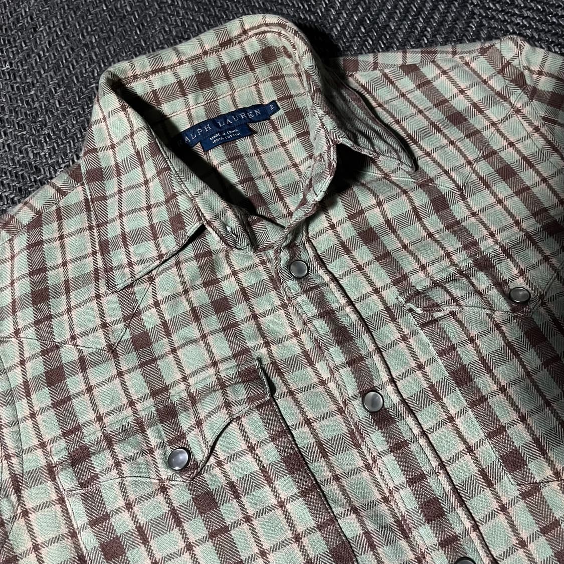 [S] RALPH LAUREN 체크 셔츠 상품이미지3