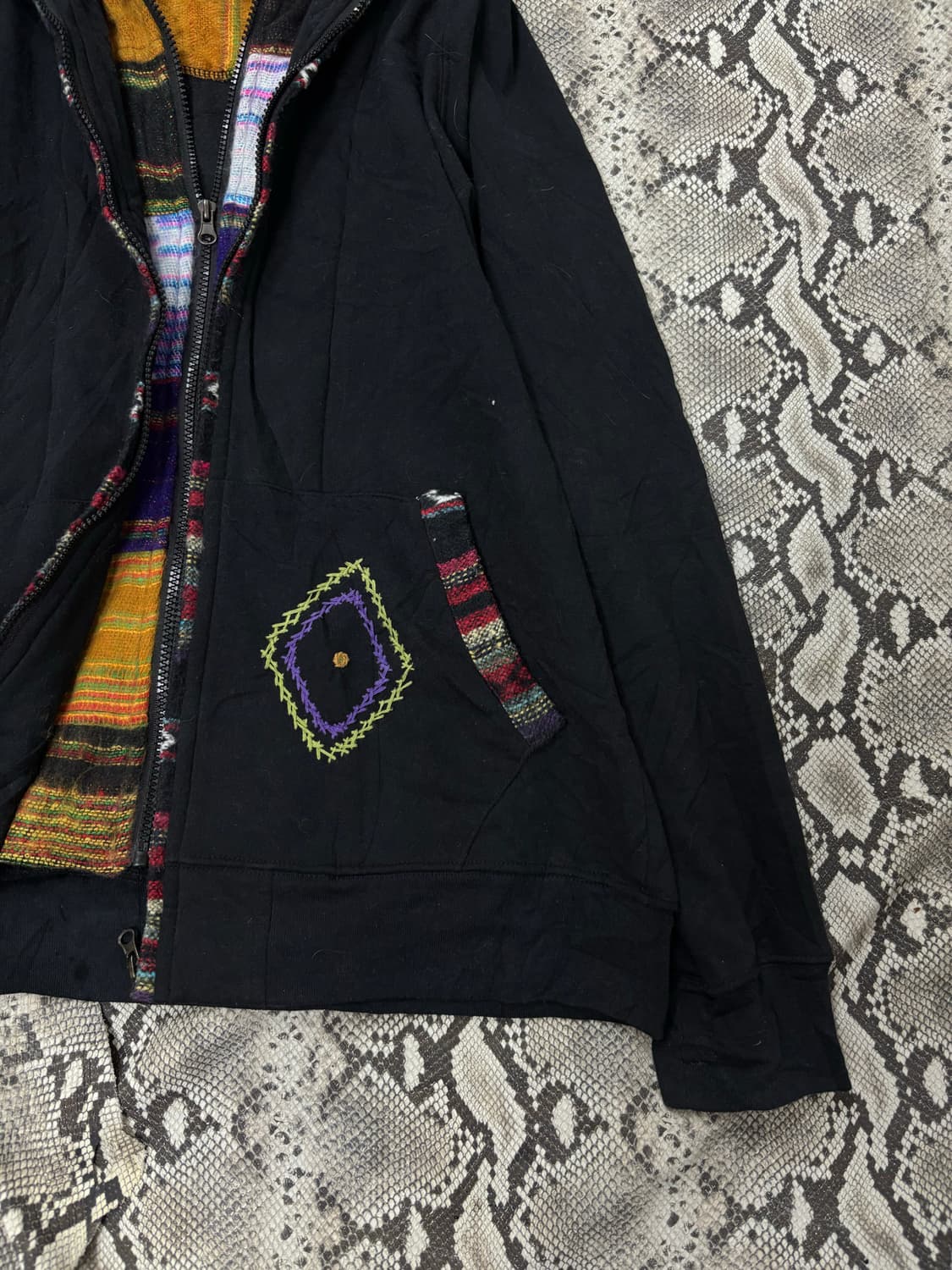 “G.O.A” 00’s hippie Mood 2Hooded Layered 상품이미지2