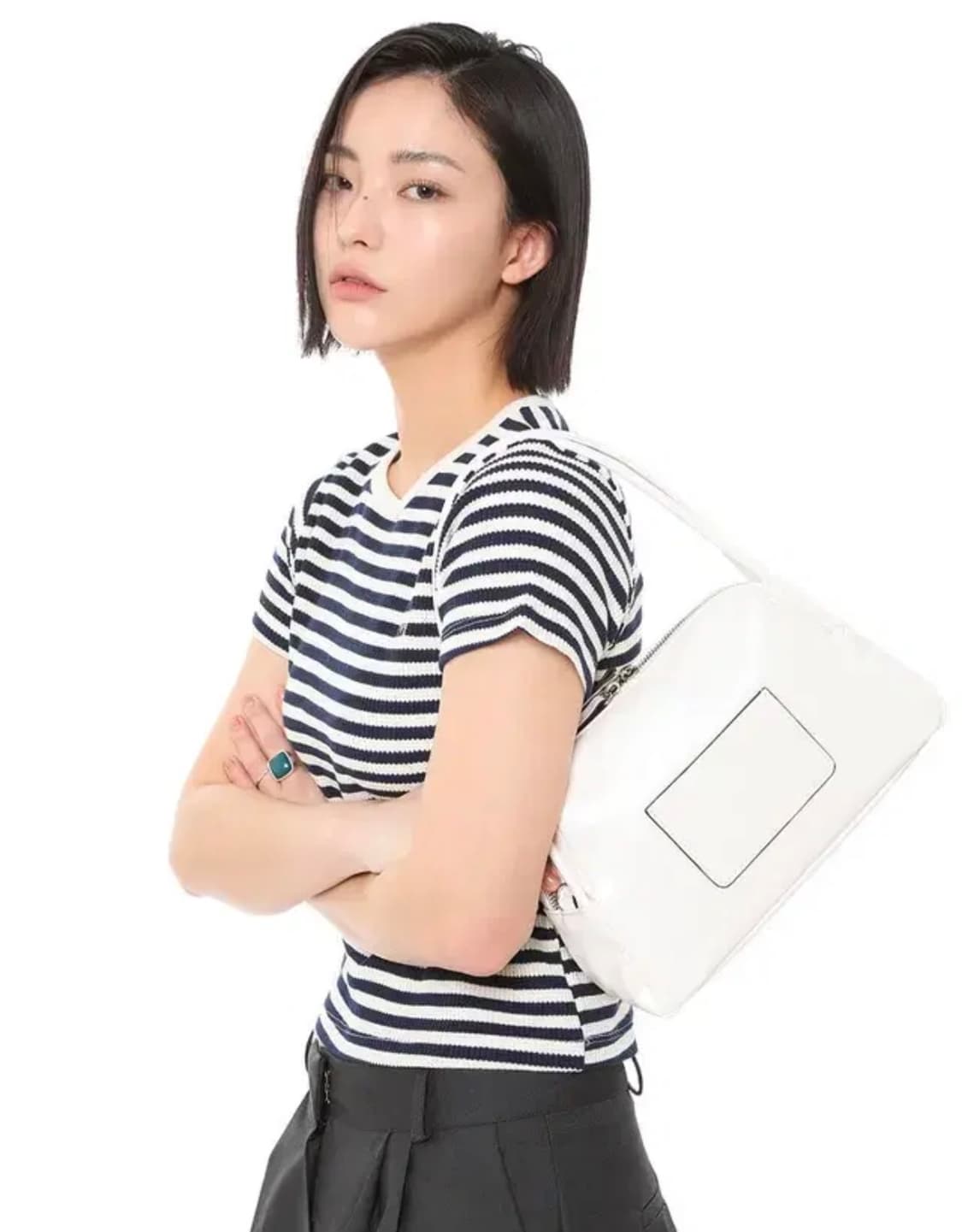 글로우 레더 토트백 상품이미지1