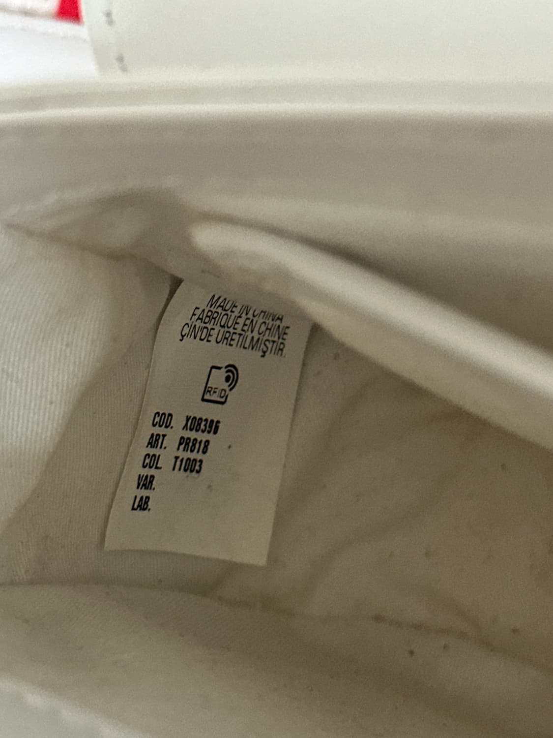 디젤 1DR 숄더백 인 나파 레더 화이트 상품이미지6