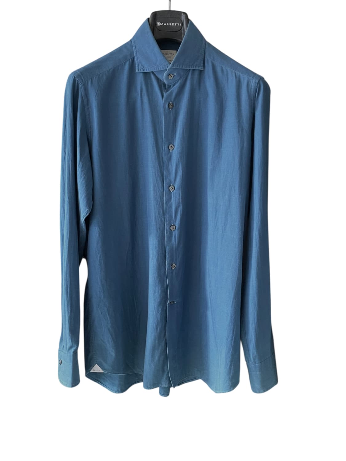 바구타 인디고 색상 셔츠 40사이즈 팝니다. 상품이미지2