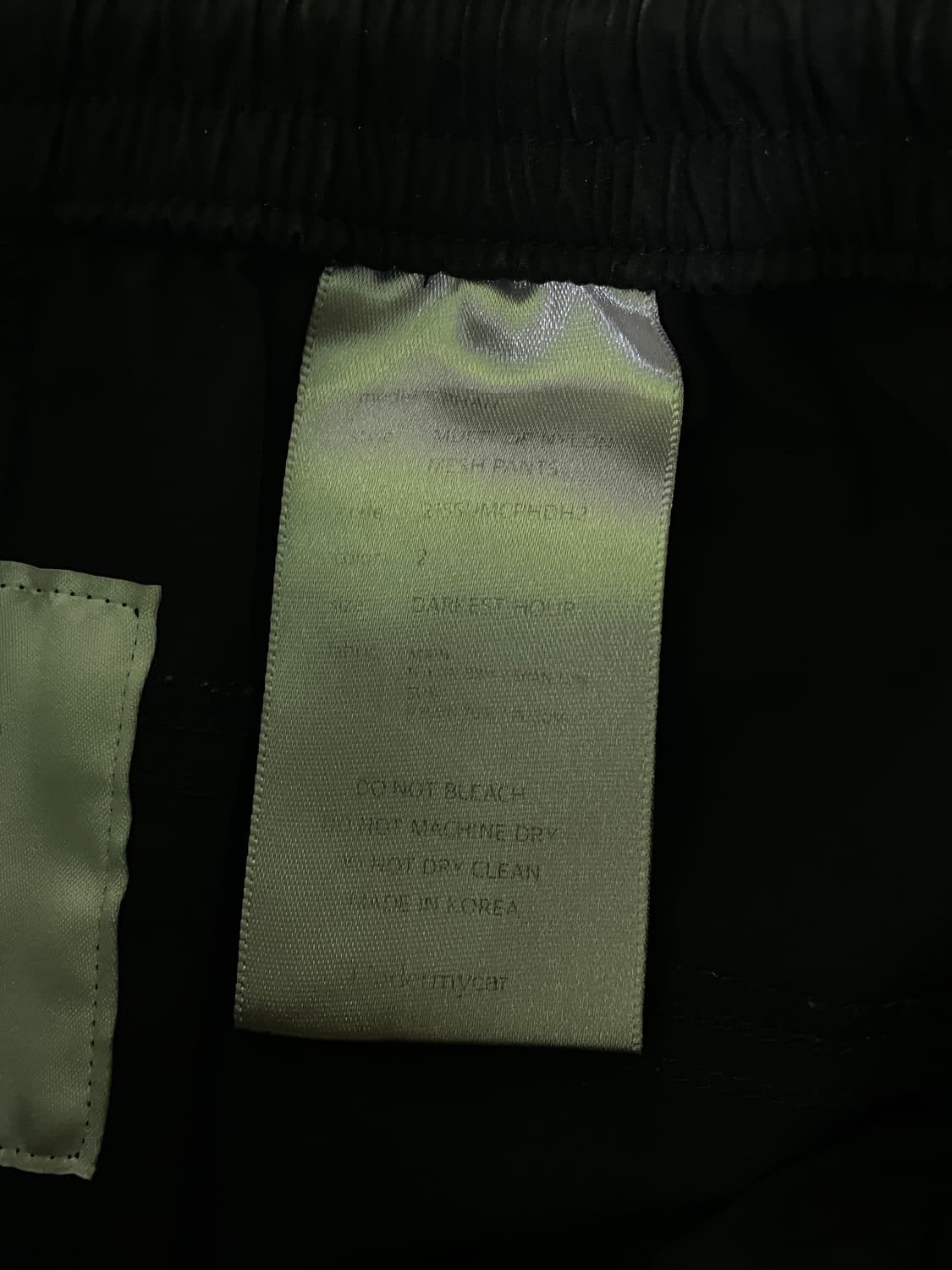 (2)언더마이카 판 멀티 지퍼 나일론 메쉬 팬츠 다크이스트 아워 21SS 상품이미지4