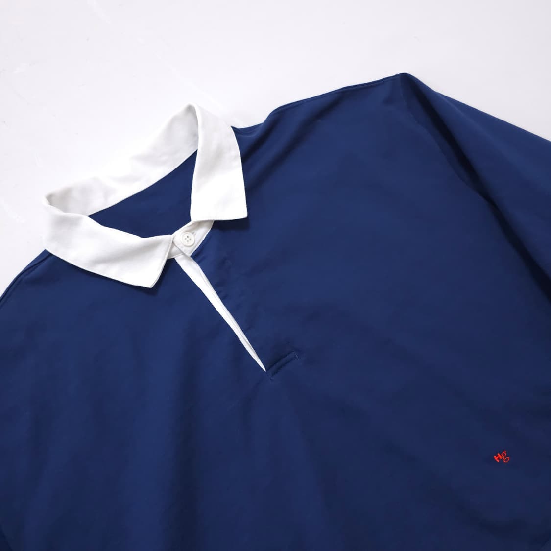 옴므걸스 크롭 코튼 럭비셔츠 상품이미지3