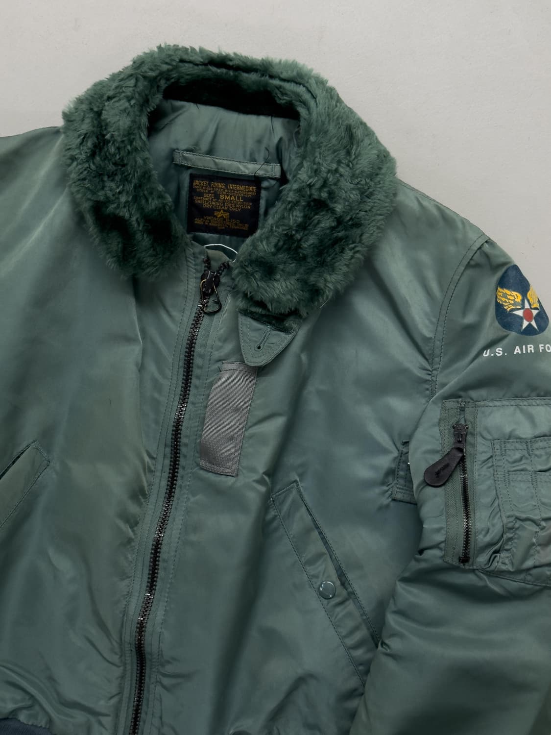 알파인더스트리 B-15D 플라이트 자켓 상품이미지2