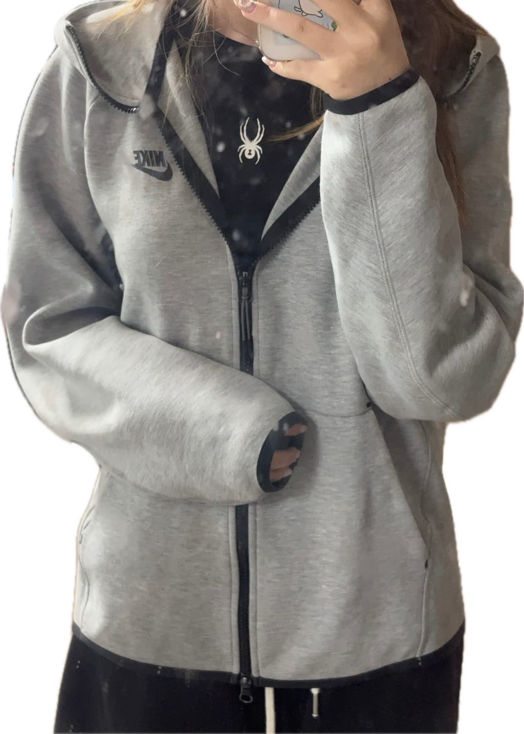 나이키 테크플리스 회색  상품이미지1