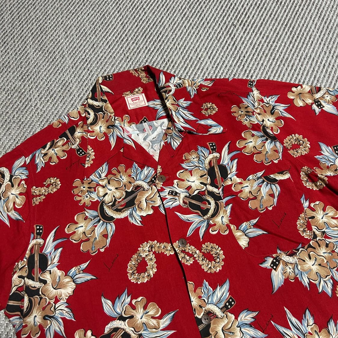 [XL] Levi's 리바리스 하와이안 셔츠 상품이미지3