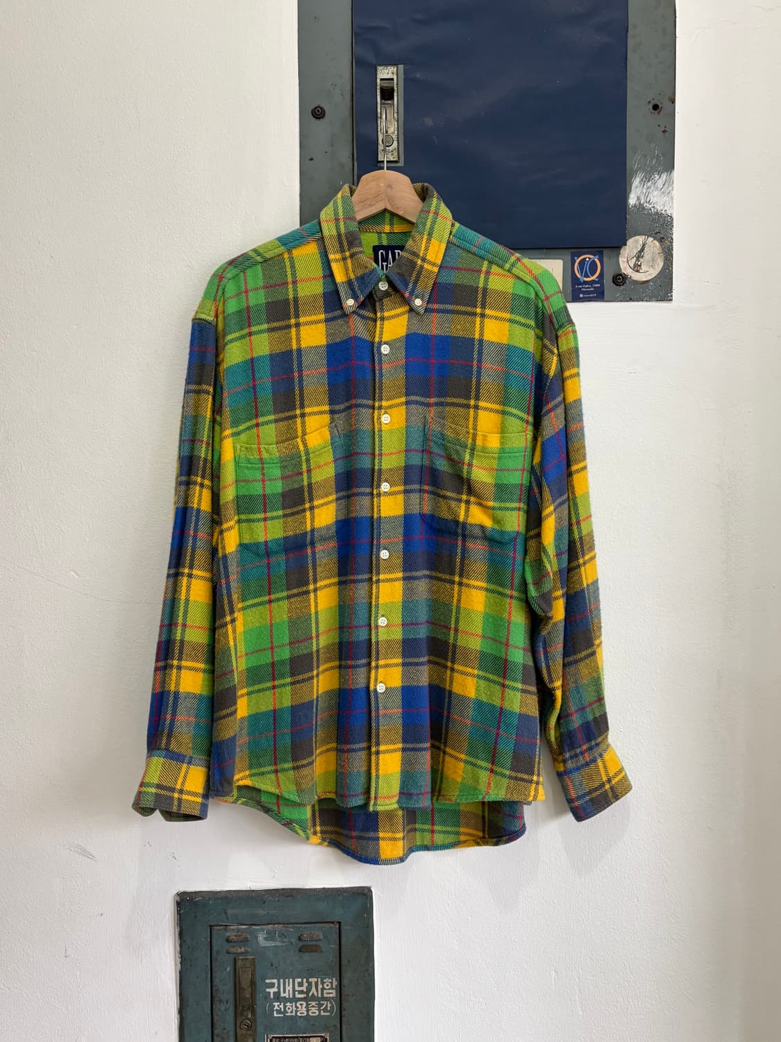 OLD GAP Flannel Shirt 상품이미지1
