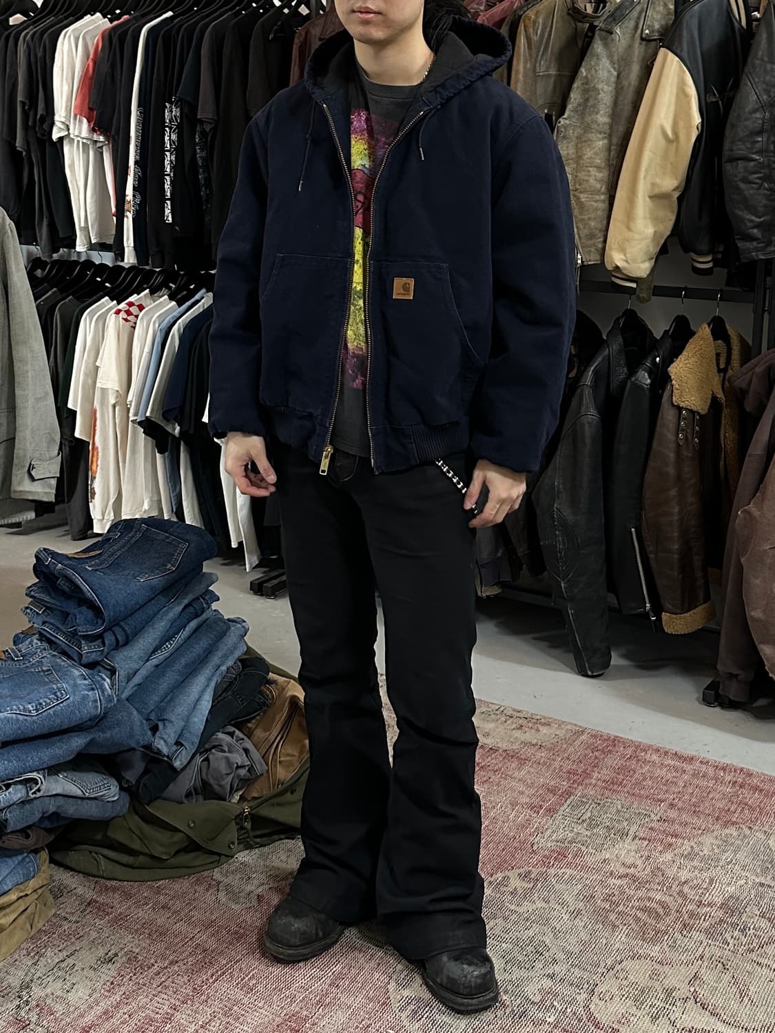 OG 칼하트 J130 액티브 자켓 칼하트 MDT 후드 자켓 상품이미지2