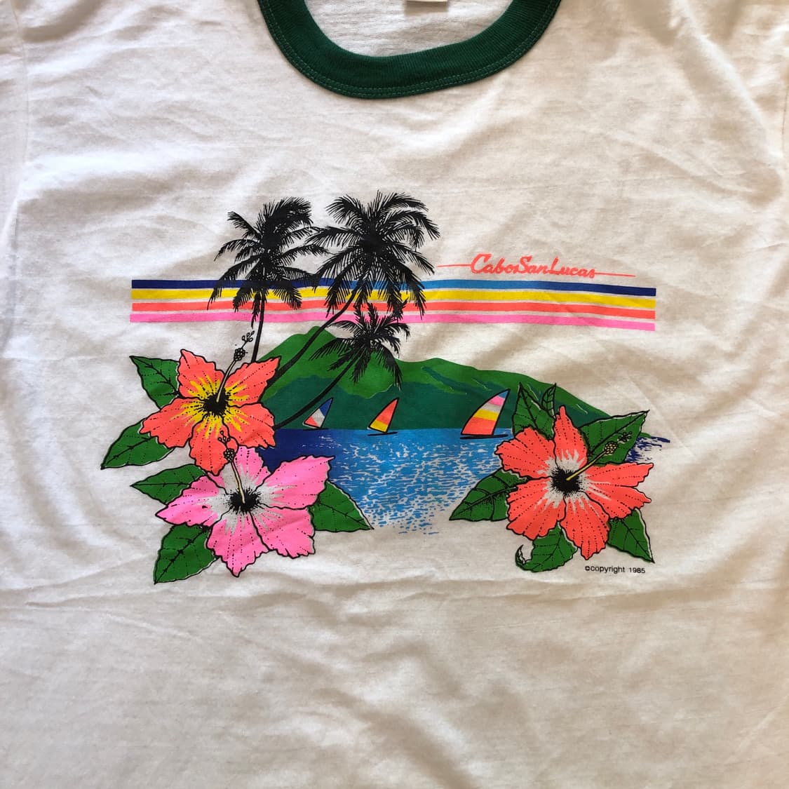 70s~90s Ringer T-shirt-L 상품이미지2