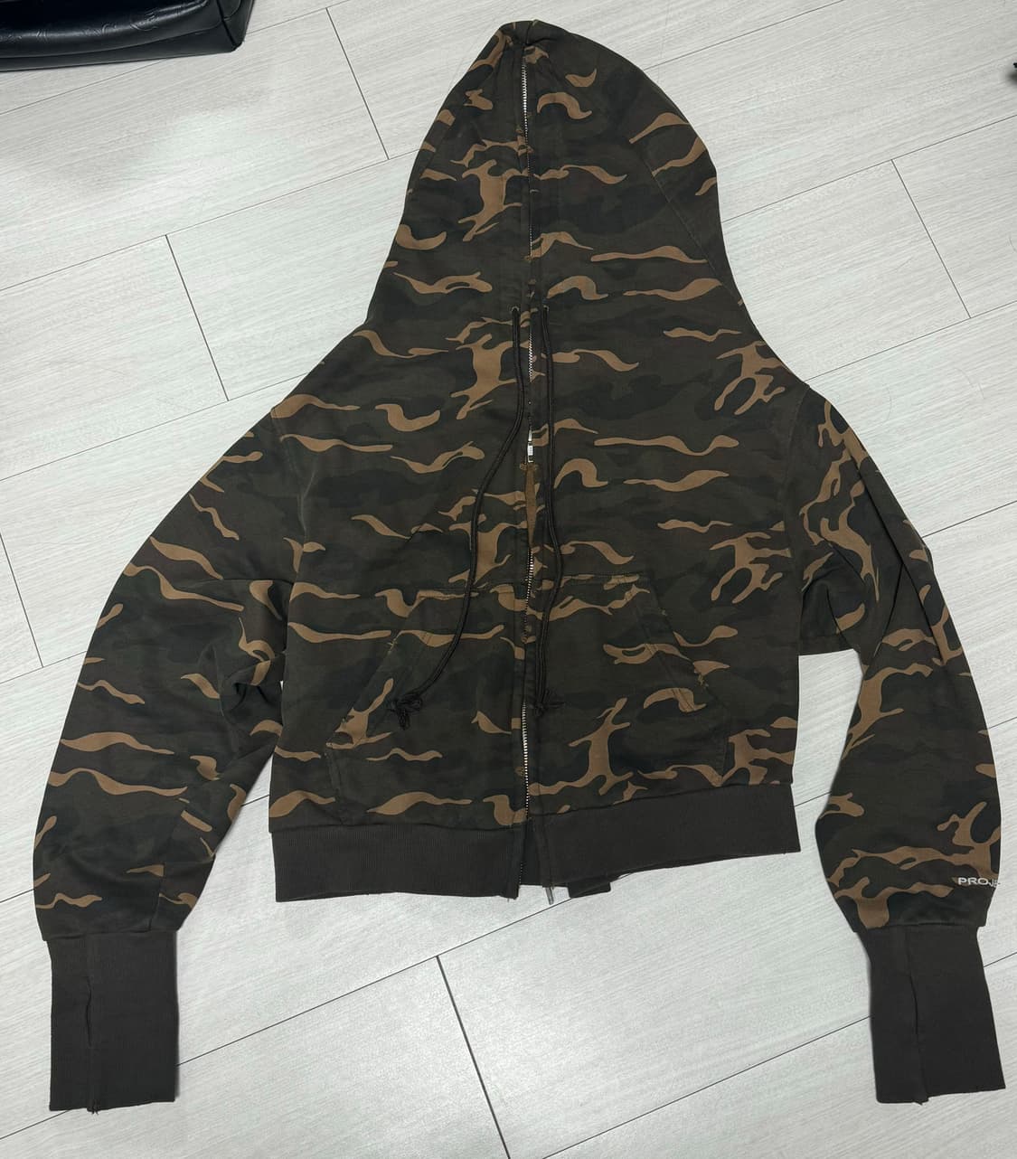 프로젝트 지알 후드집업 상품이미지1