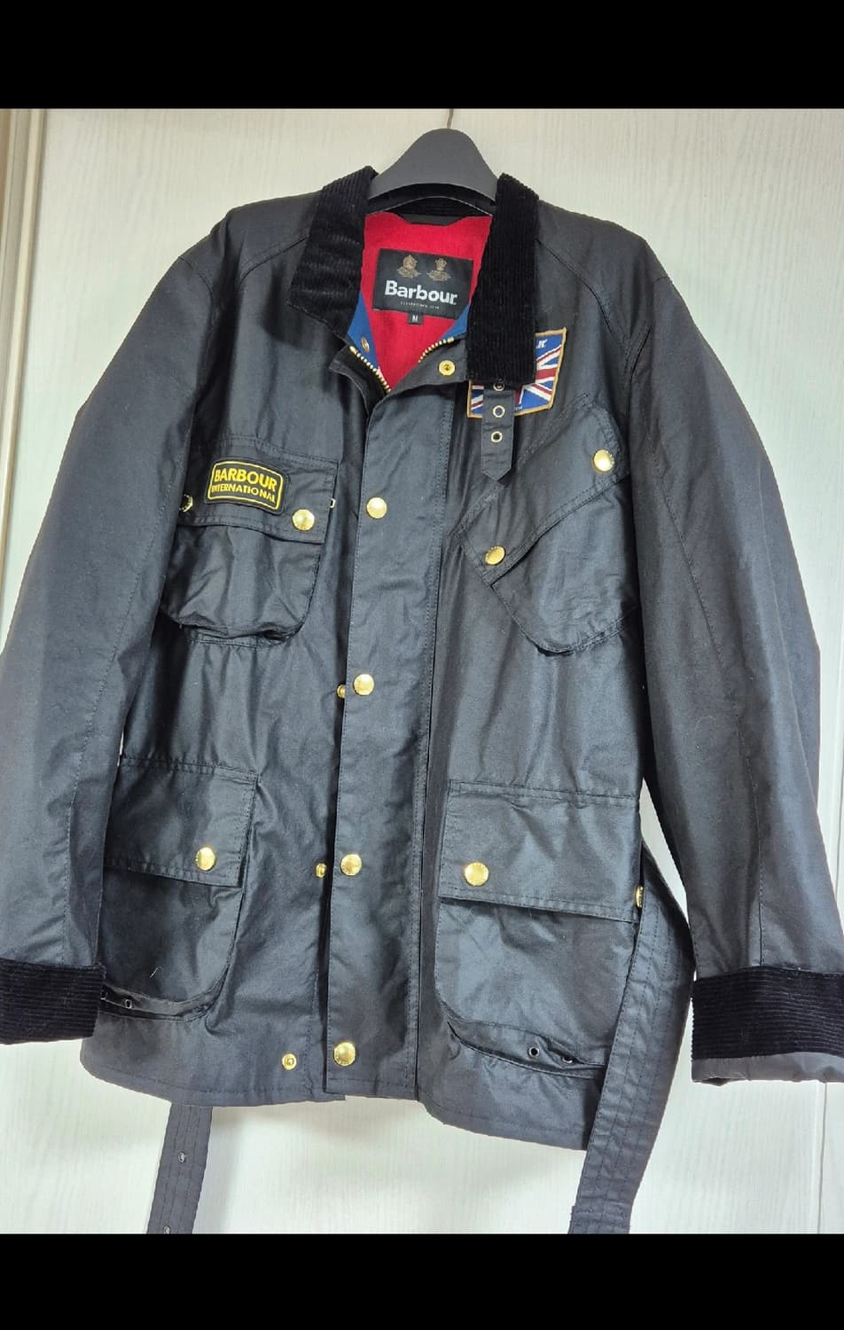 바버 인터내셔널 유니온잭 M(100-105) 상품이미지1