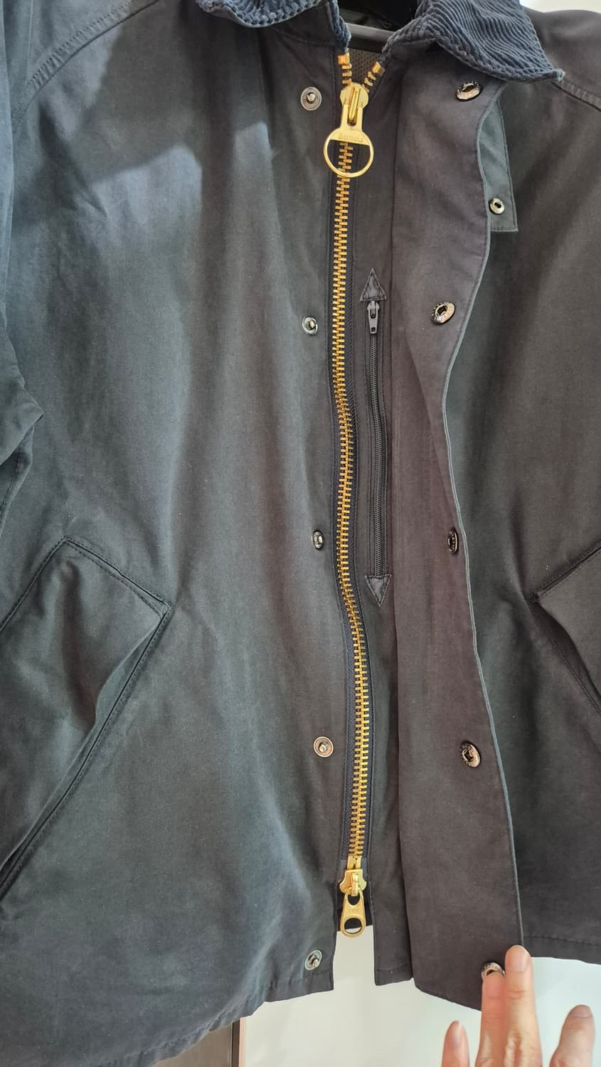 바버 트랜스포트 논왁스 자켓 36사이즈 상품이미지2