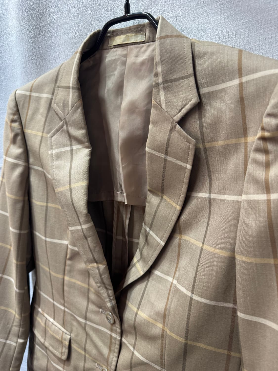 빈티지 버버리 노바체크 블레이저 자켓S 상품이미지2