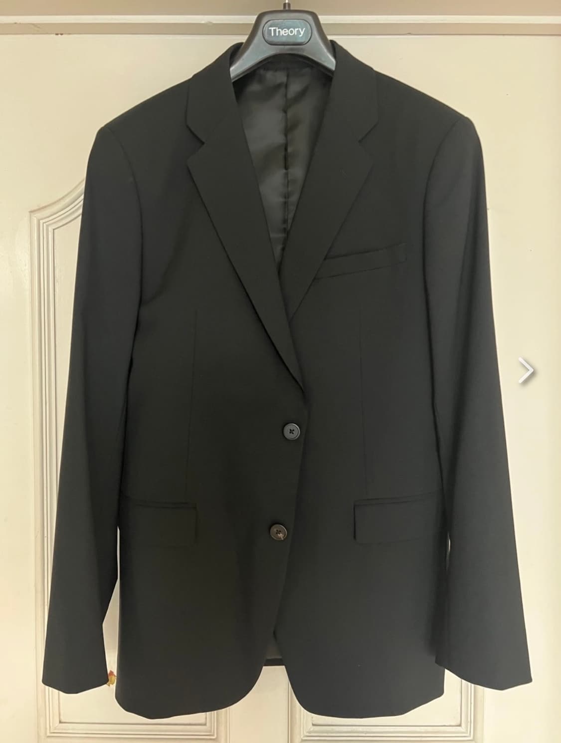 (교환)띠어리 뉴테일러 블랙 자켓 수트셋업정장 40->42 상품이미지1