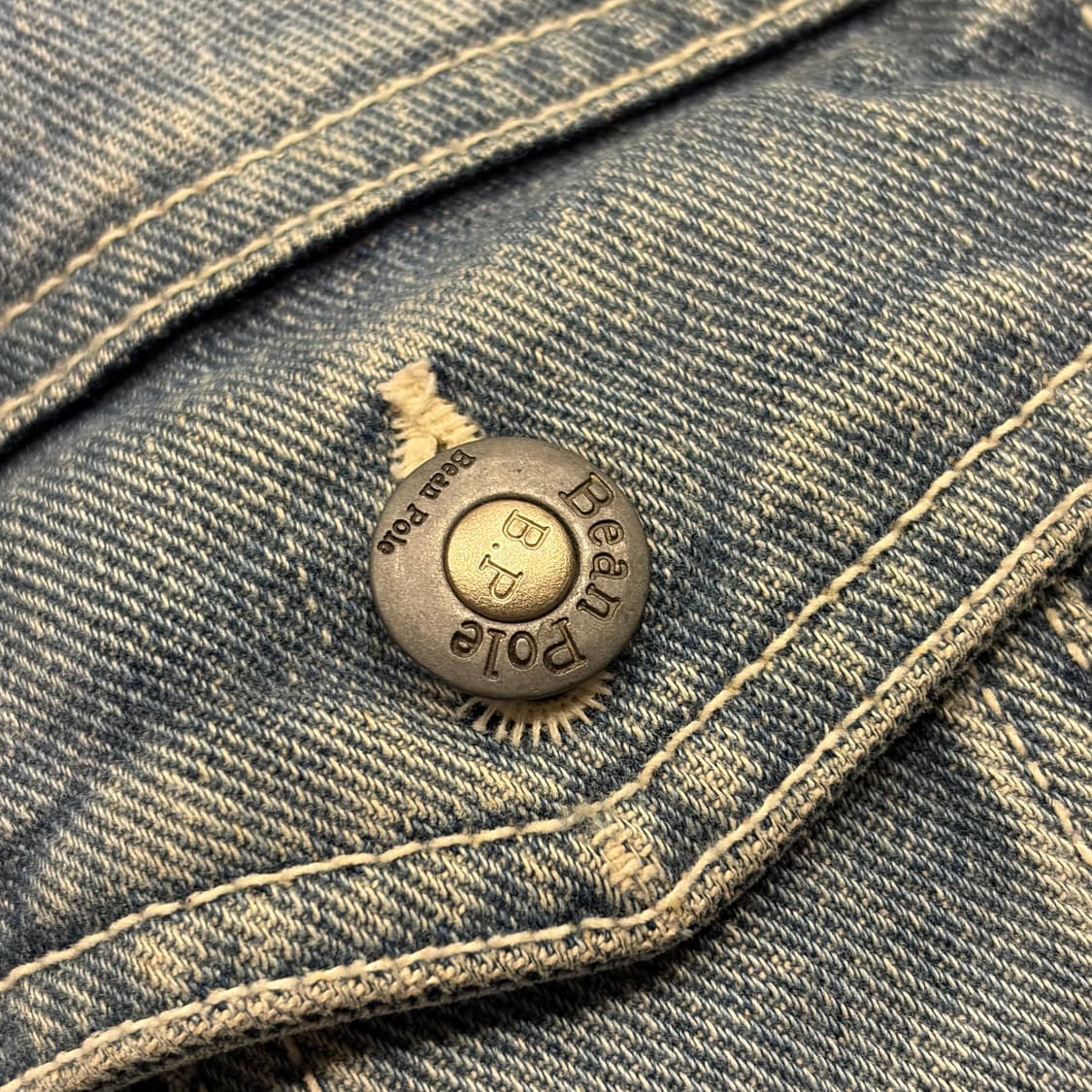 [105] 빈폴 빈티지 올드 데님 청자켓 B634 상품이미지4