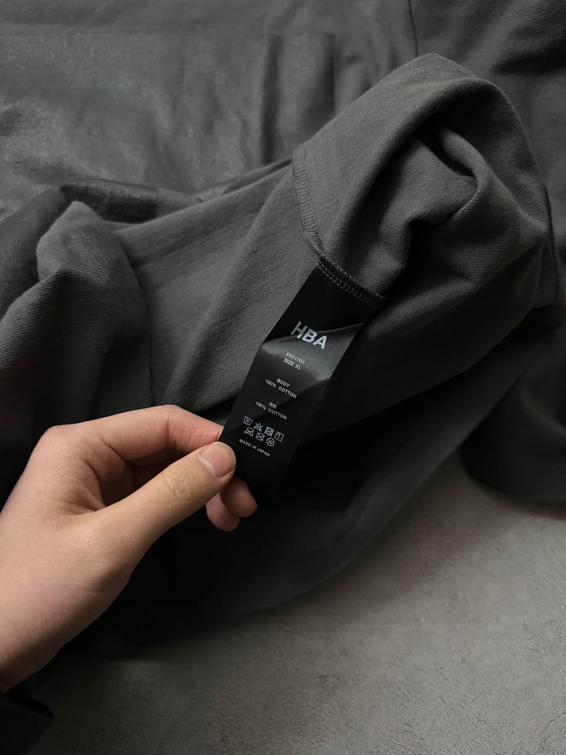 후드바이에어 사이드로고 롤슬리브 상품이미지6