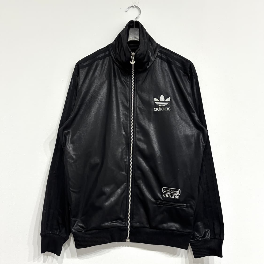 아디다스 블랙/실버 져지 트랙탑 상품이미지1