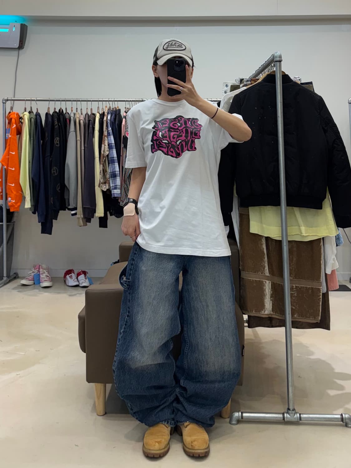 디젤 저스트 J20 그래픽 반팔 상품이미지4