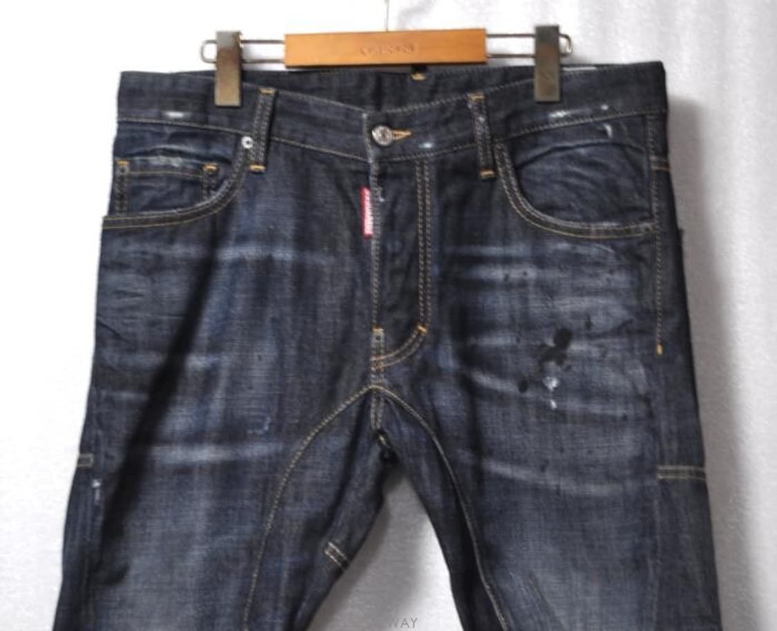 디스퀘어드/남성브라더스패치데님팬츠(허리33)정품 상품이미지3