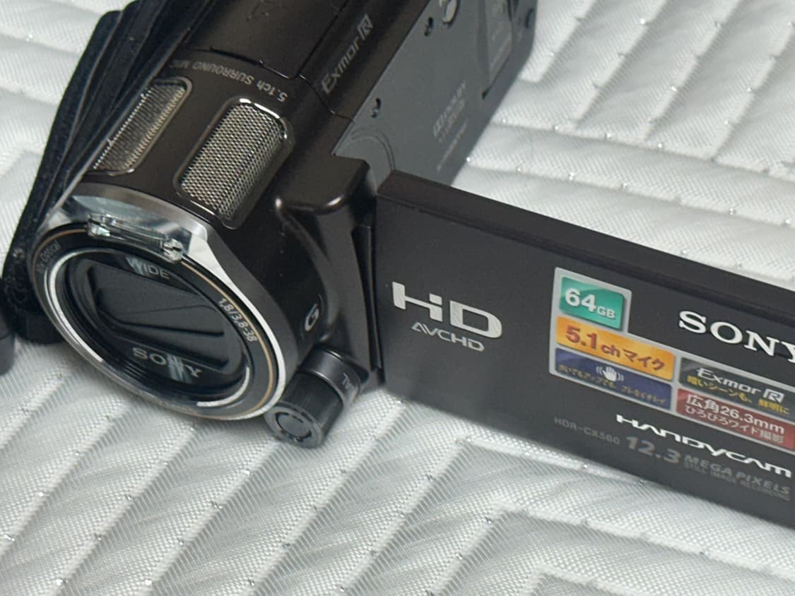 풀박스 Sony cx 560v 캠코더 카메라 디카 상품이미지2